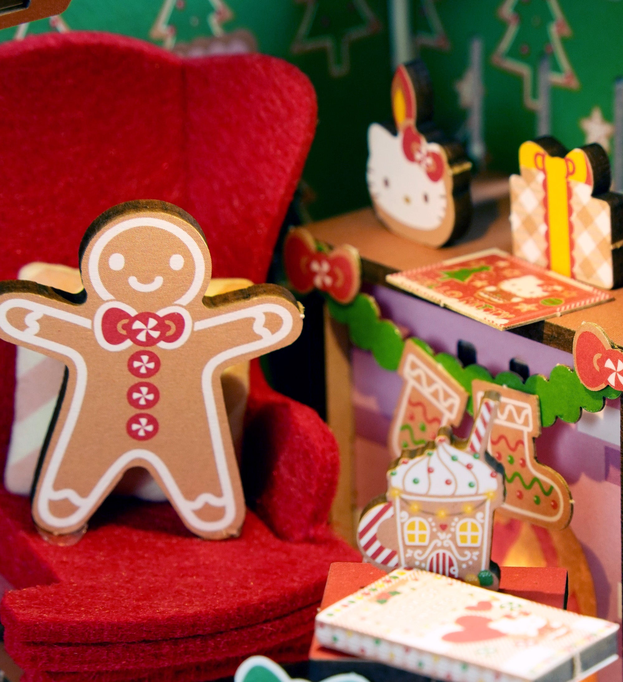 Storm Time Store | Hello Kitty® Gingerbread House - Image 5