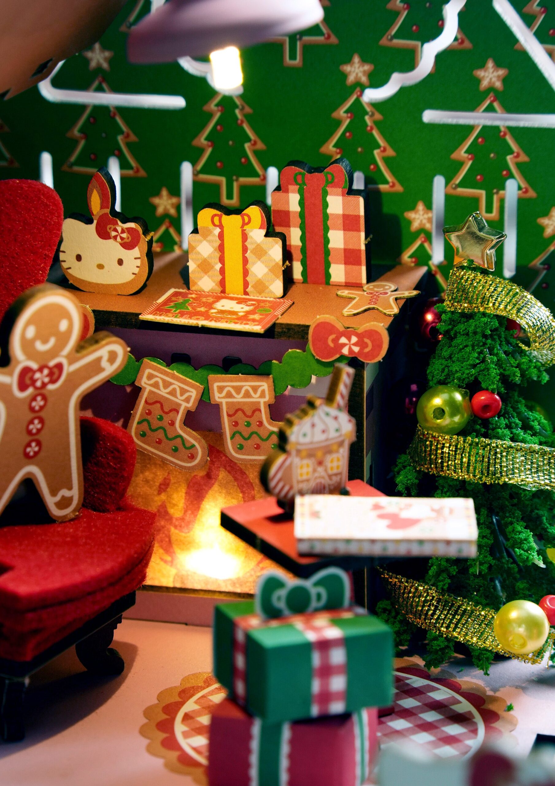 Storm Time Store | Hello Kitty® Gingerbread House - Image 7