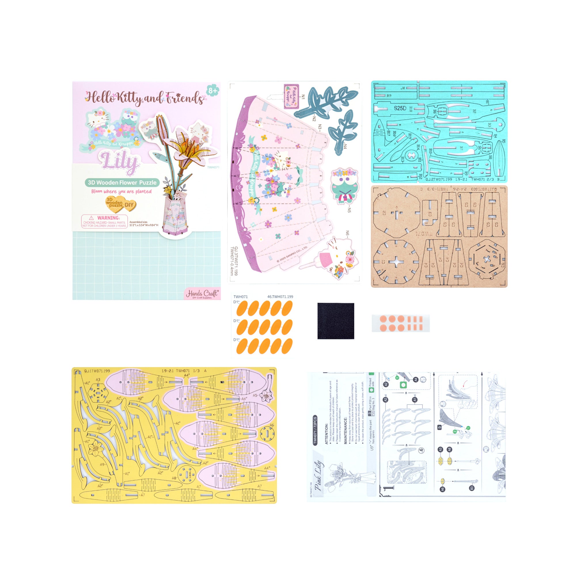 Storm Time Store | Hello Kitty® and Friends Keroppi and Hello Kitty Lily - Image 5