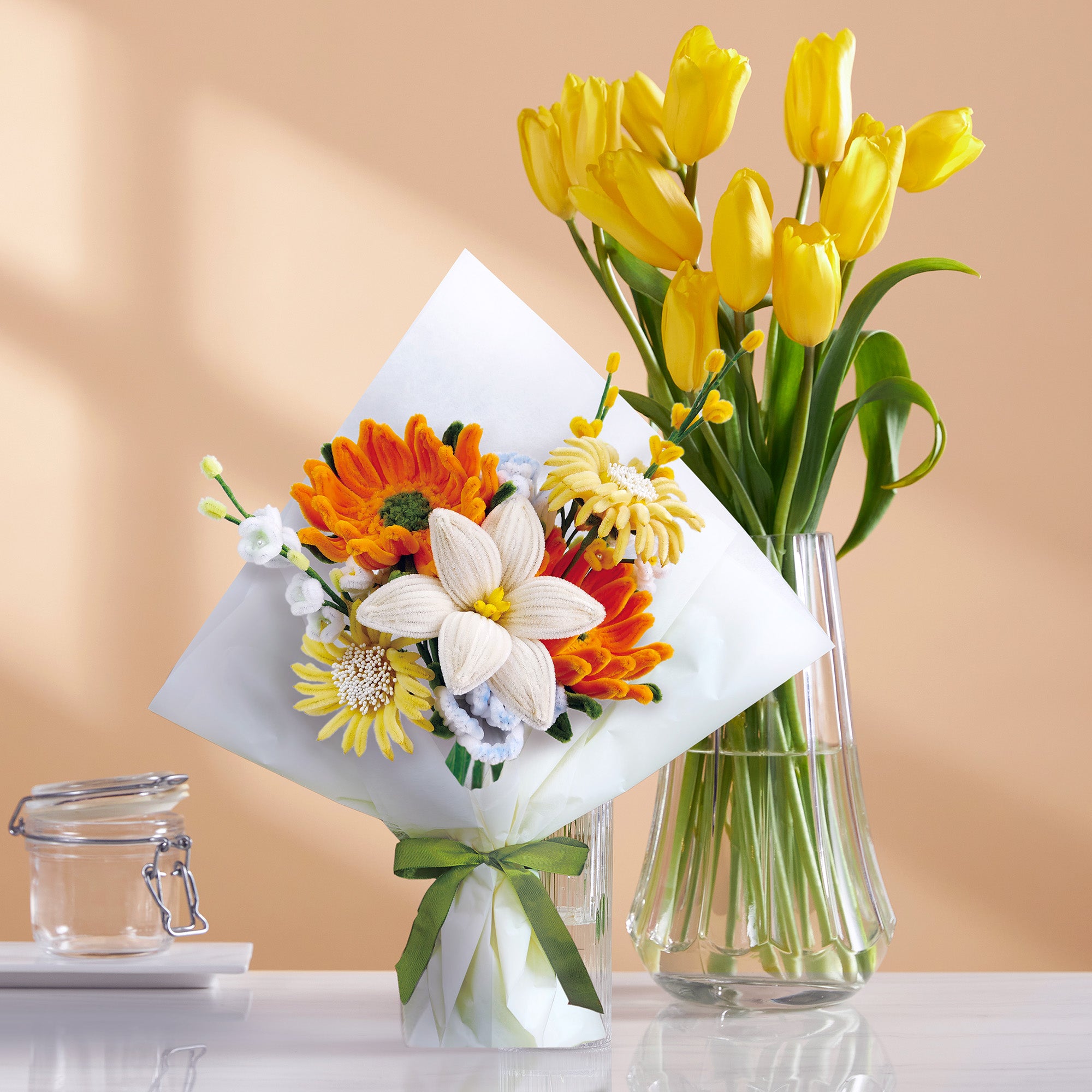 Storm Time Store | Orange Flower Bouquet Mix - Image 3