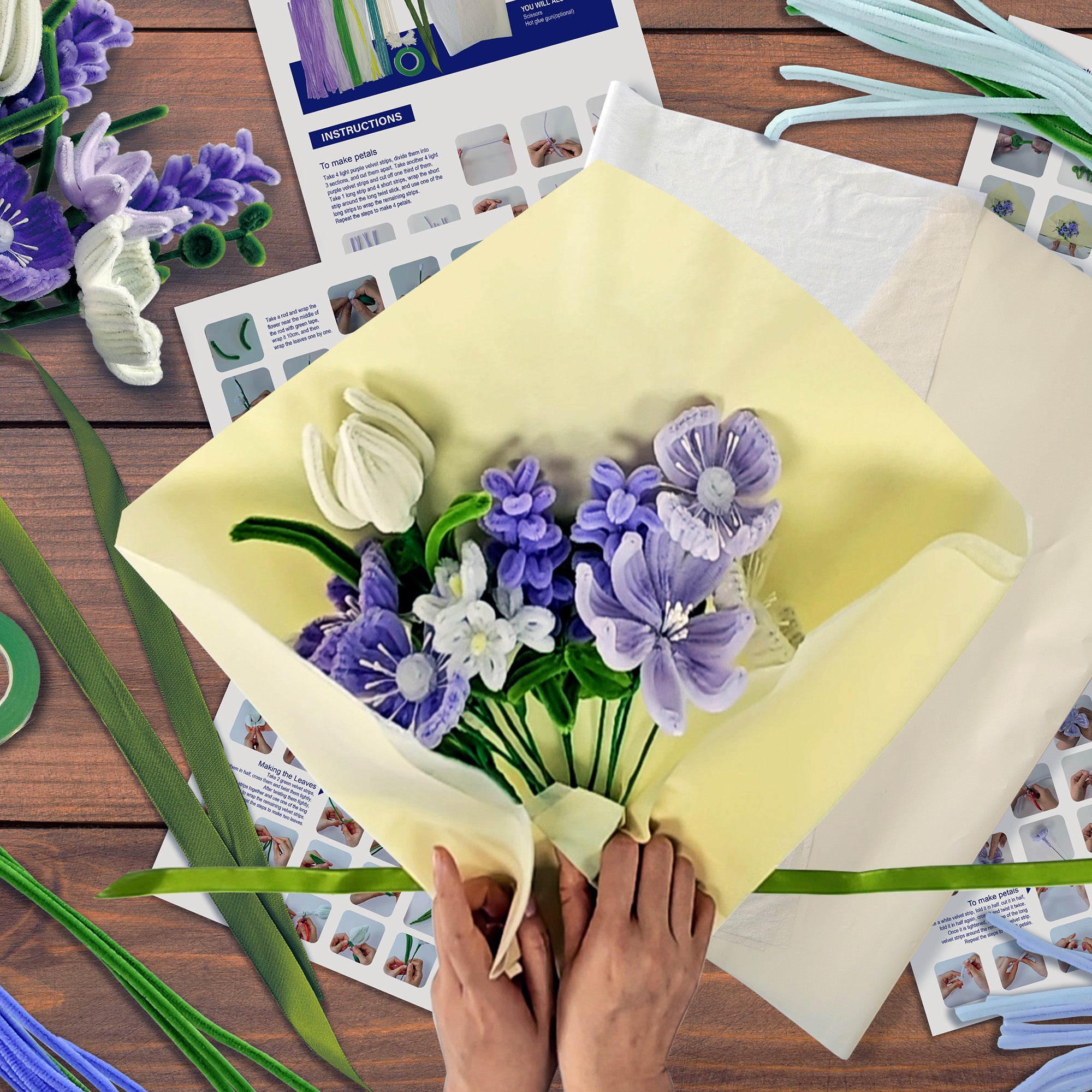 Storm Time Store | Purple Flower Bouquet Mix - Image 6