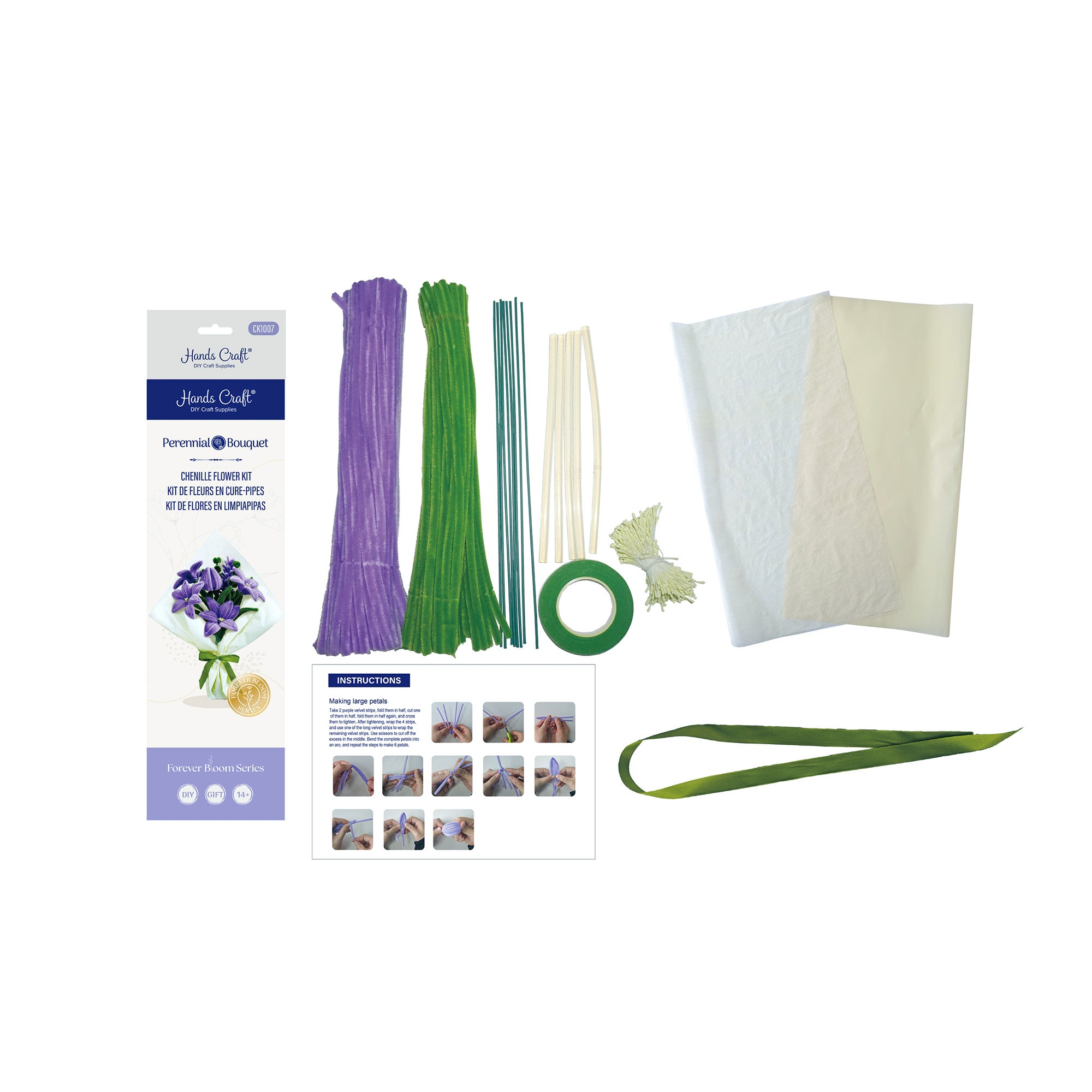 Storm Time Store | Purple Lily Flower Bouquet - Image 4