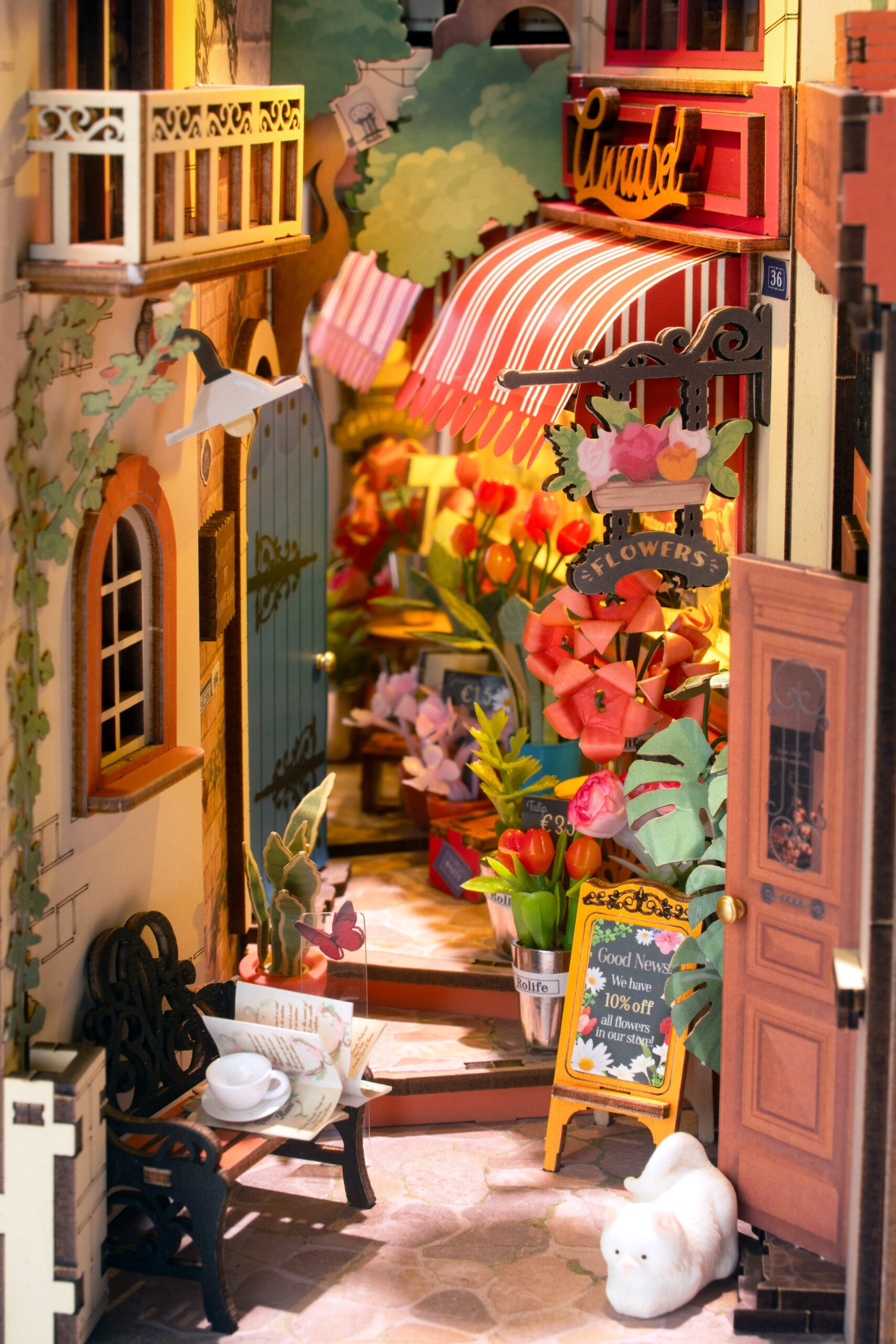 Storm Time Store | Floral Corner w/ Dust Cover - Image 4