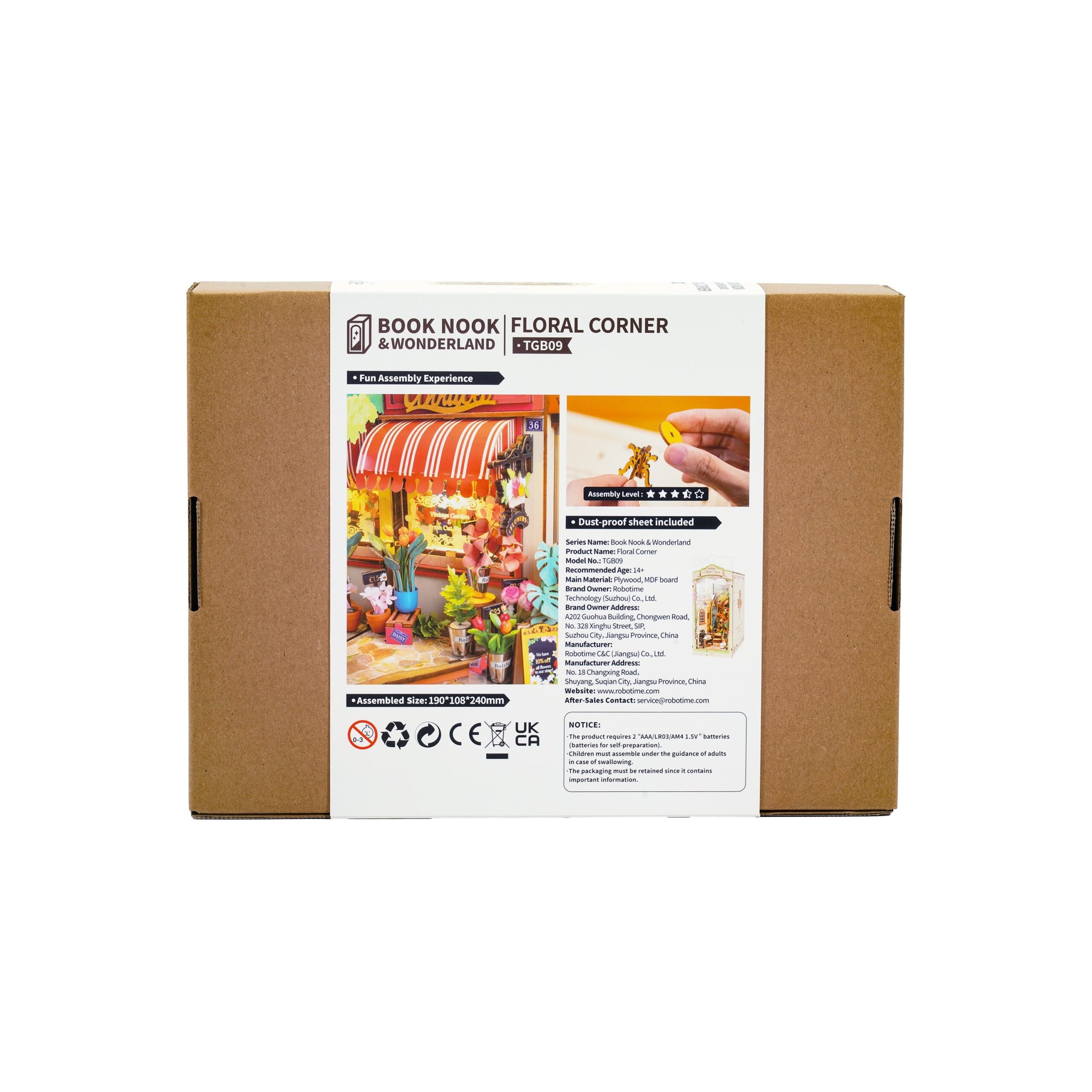 Storm Time Store | Floral Corner w/ Dust Cover - Image 8