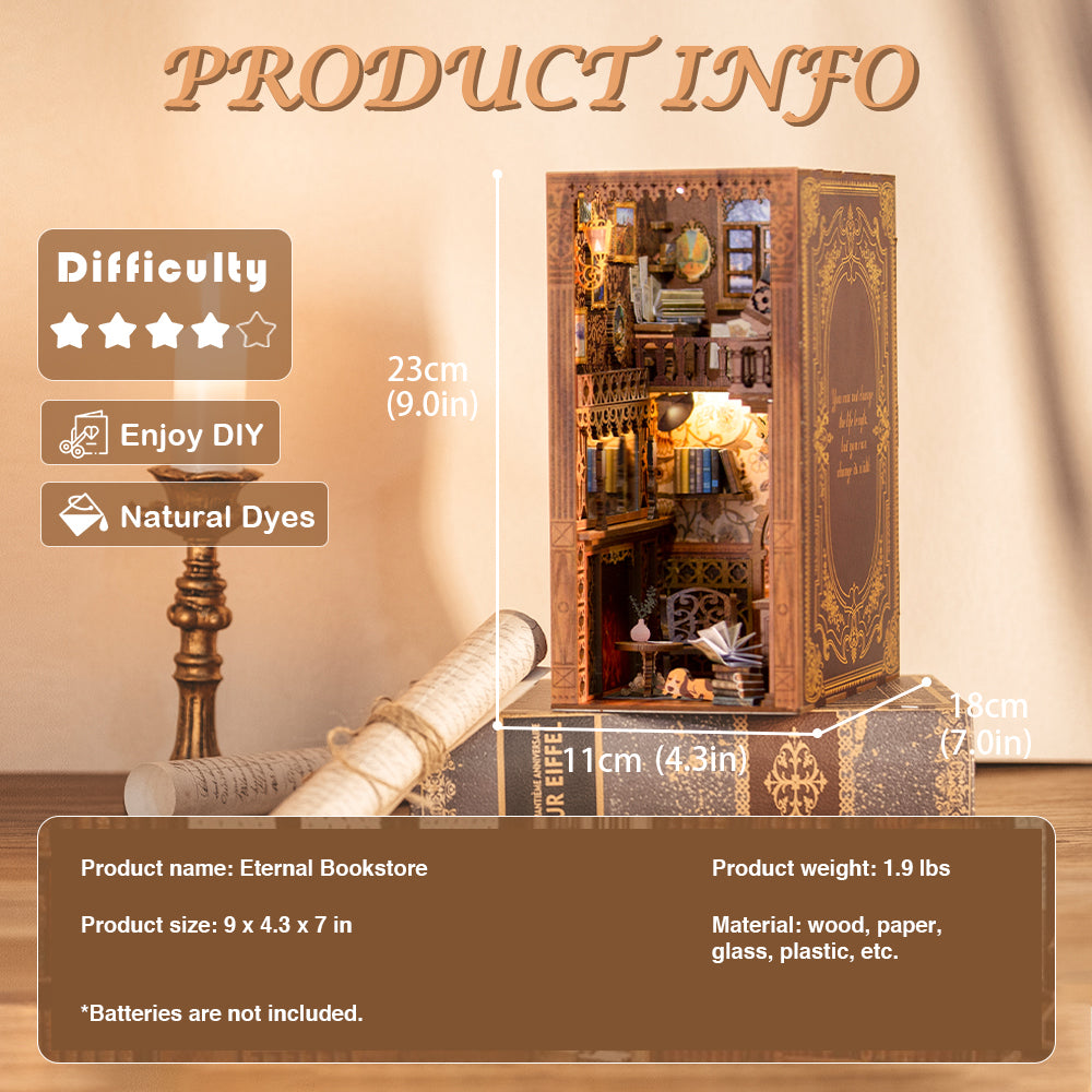 Storm Time Store | Eternal Bookstore w/ Dust Cover - Image 5