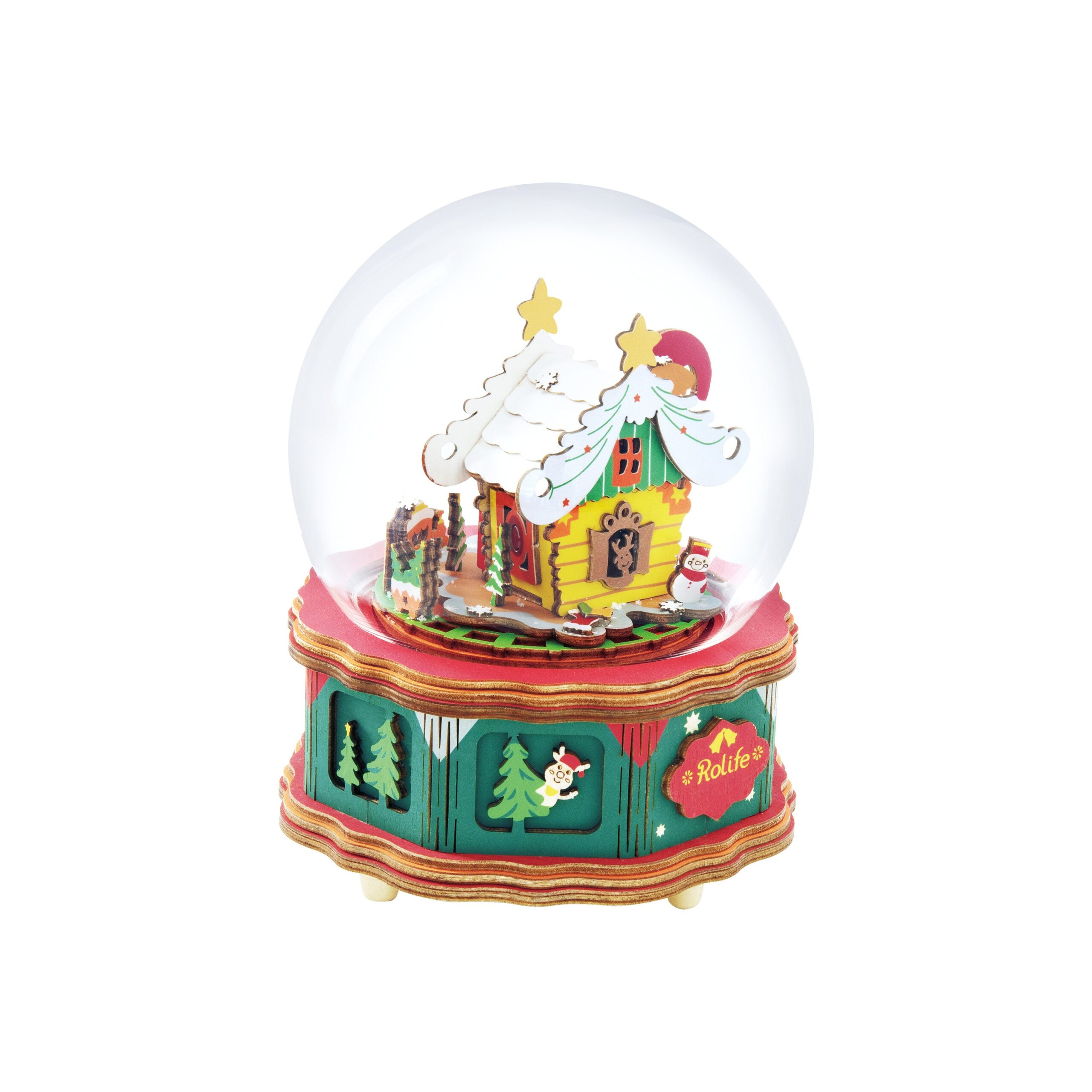 Storm Time Store | Christmas Town Snow Globe - Image 2