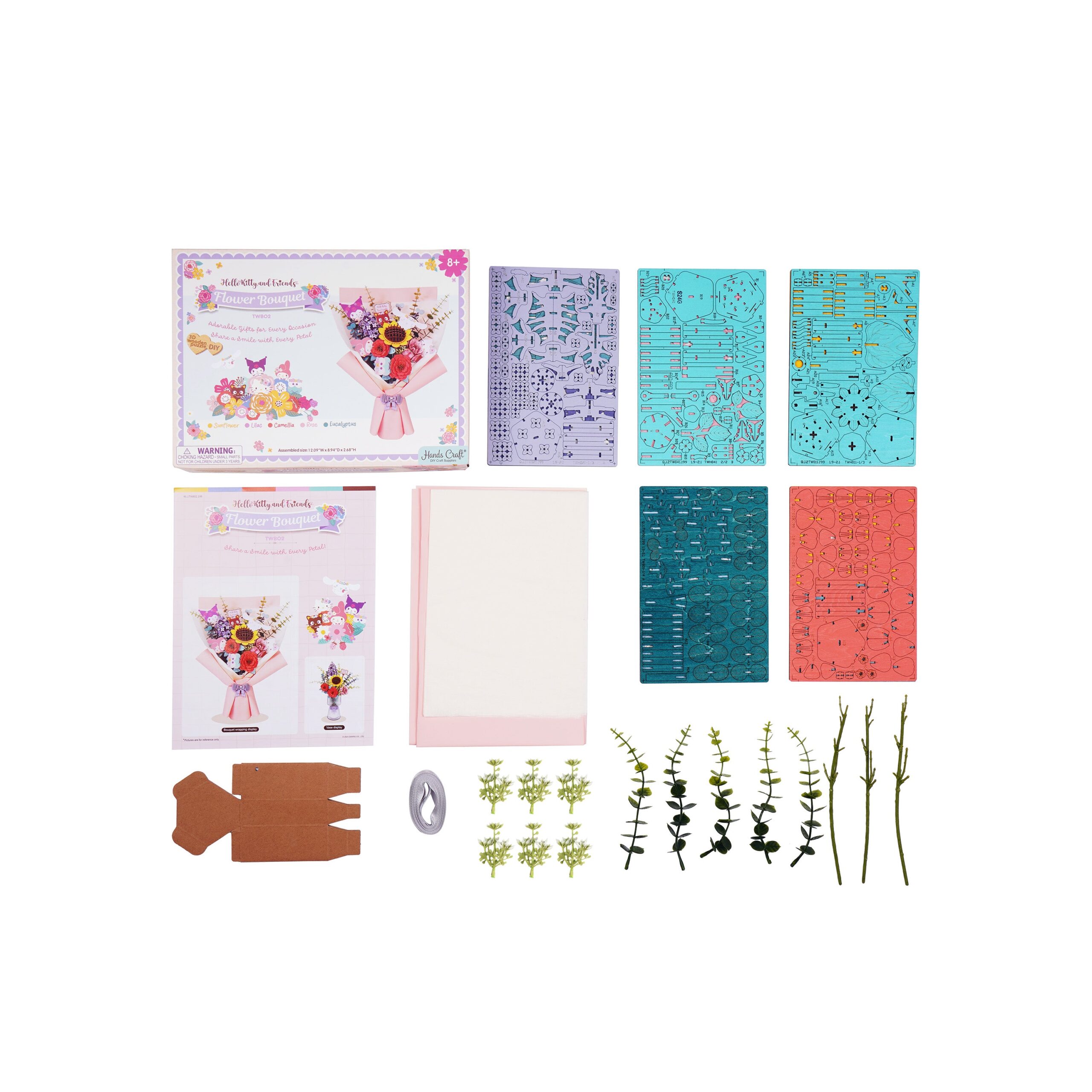 Storm Time Store | Hello Kitty® and Friends Flower Bouquet - Image 4