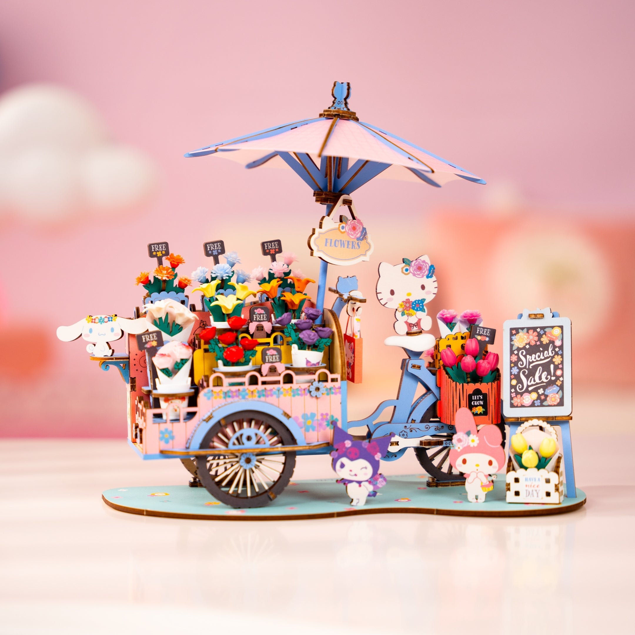Storm Time Store | Hello Kitty® and Friends Flower Cart - Image 3