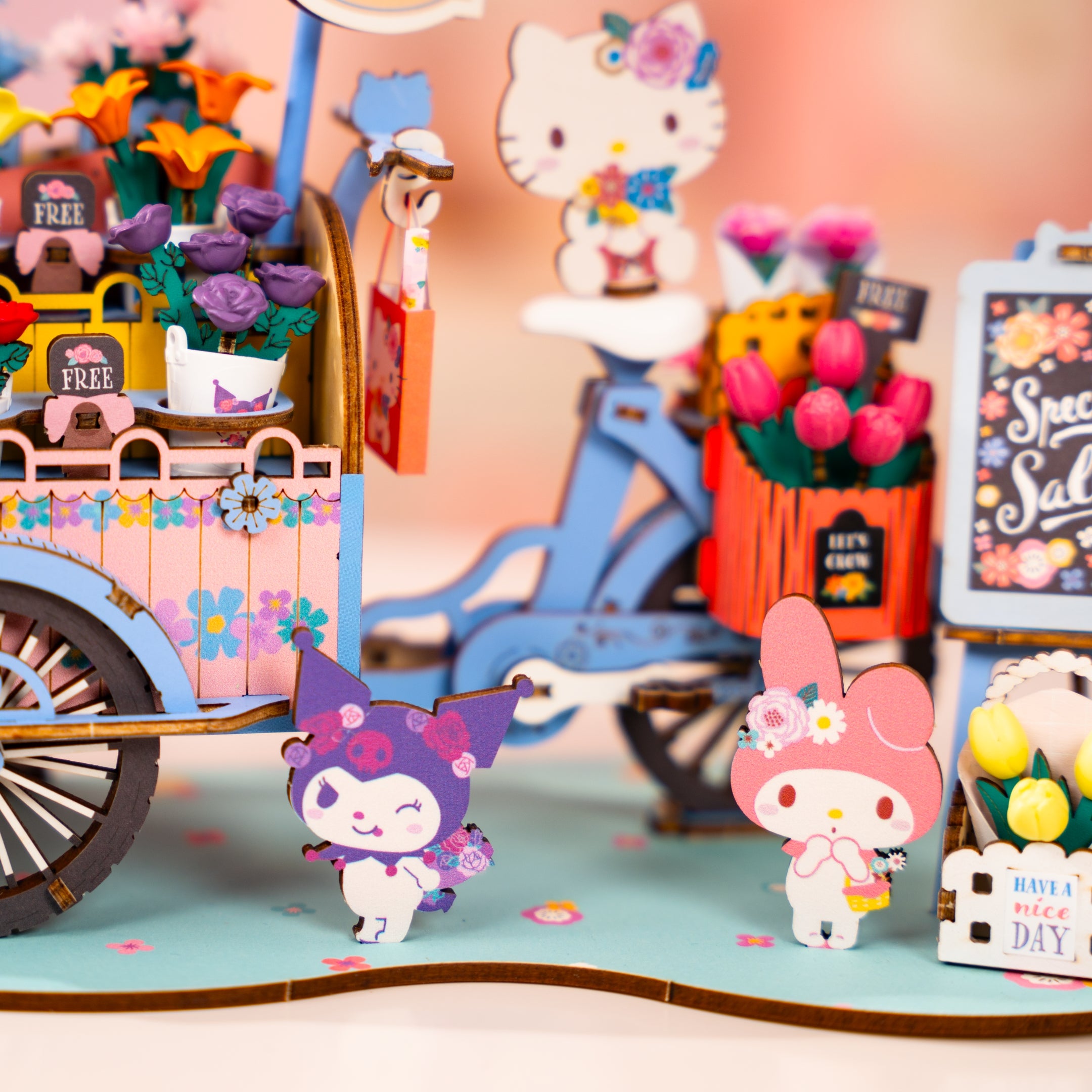 Storm Time Store | Hello Kitty® and Friends Flower Cart - Image 4