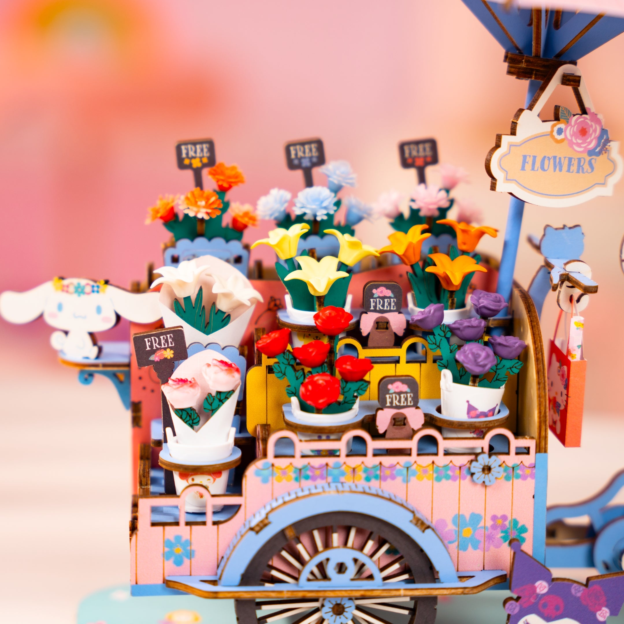 Storm Time Store | Hello Kitty® and Friends Flower Cart - Image 6
