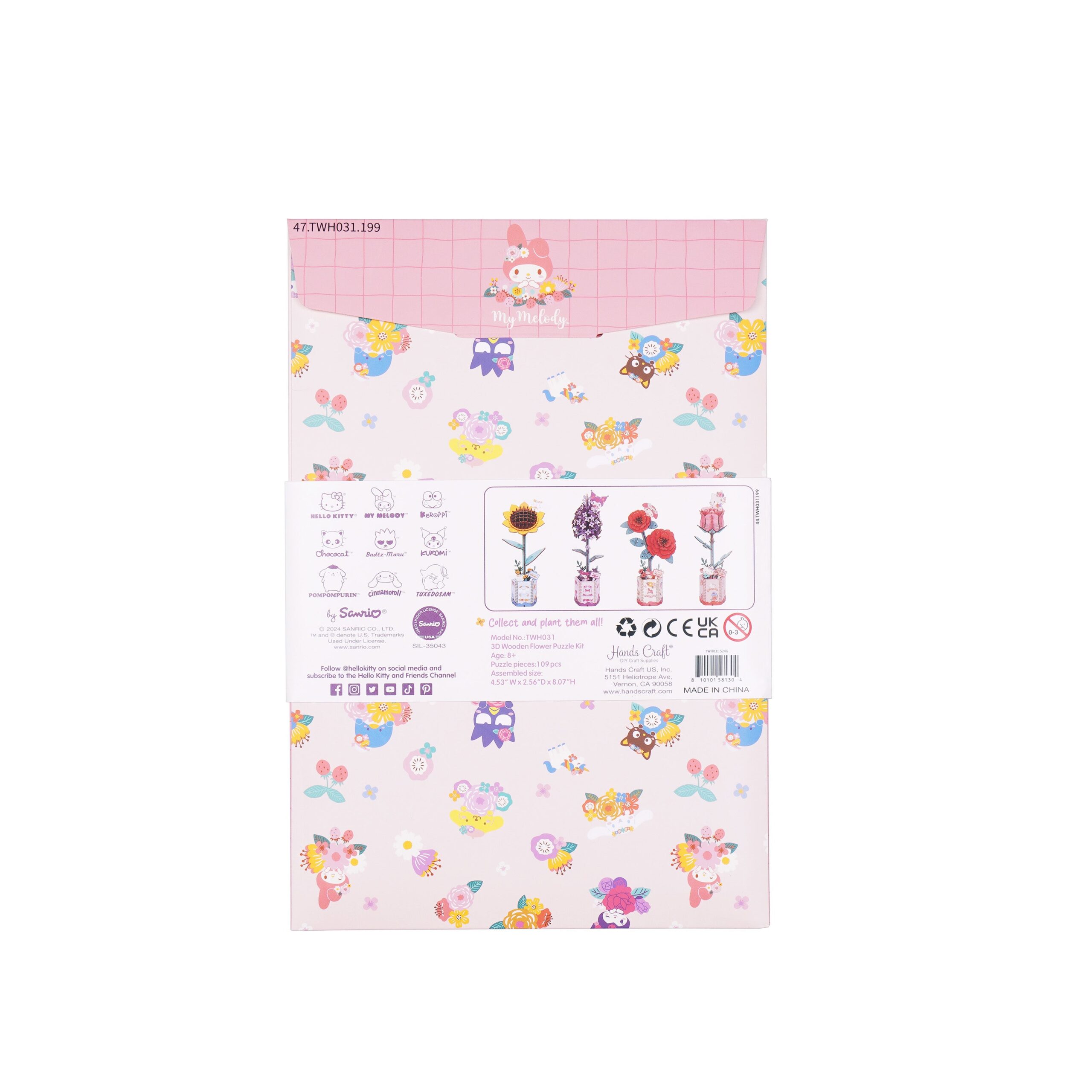 Storm Time Store | Hello Kitty® and Friends My Melody Red Camellia - Image 7