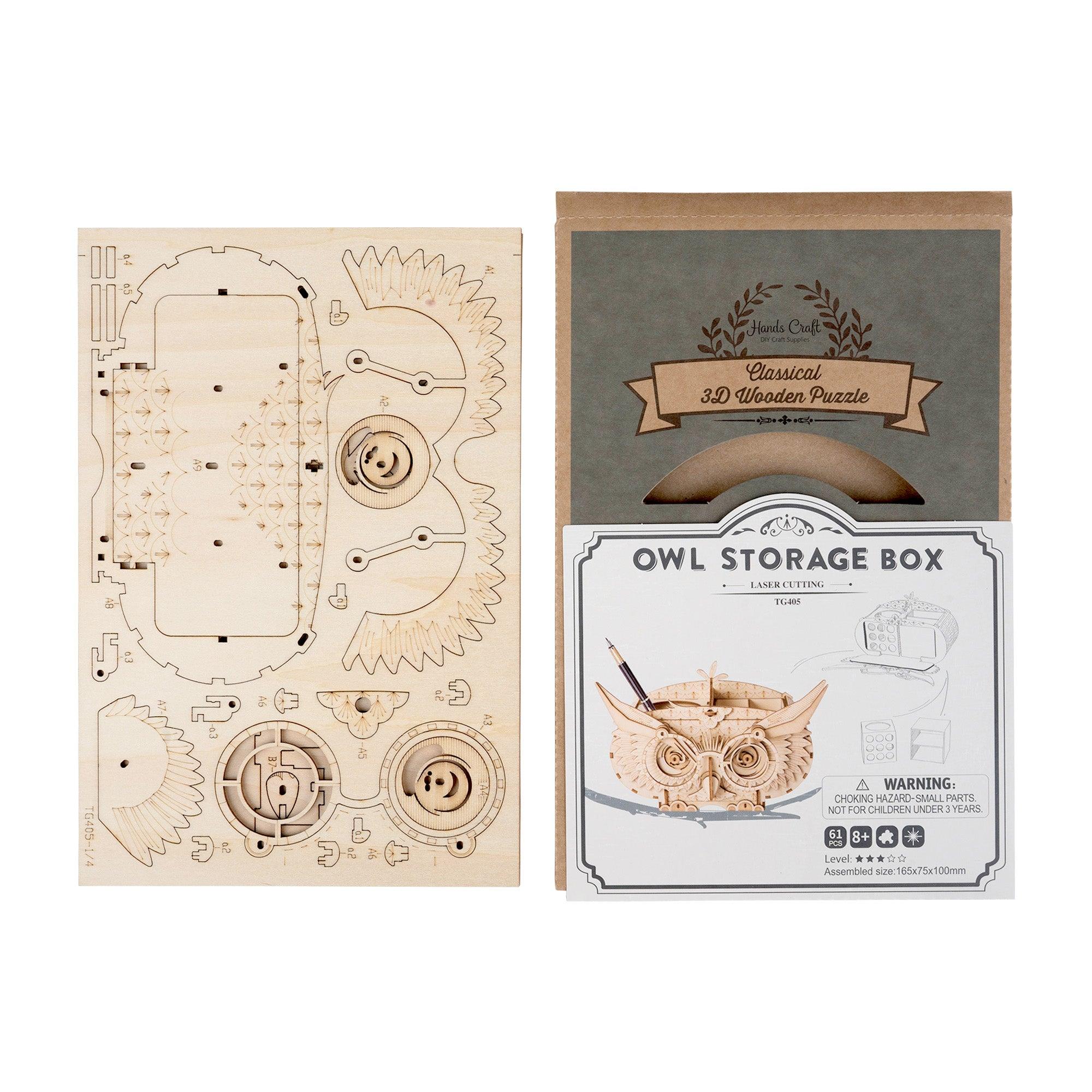 Storm Time Store | Owl Stationery Box - Image 5