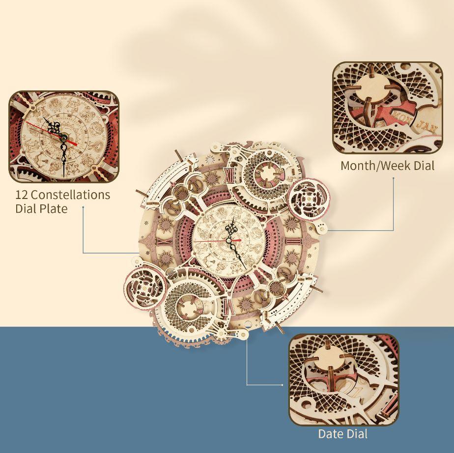 Storm Time Store | Zodiac Wall Clock - Image 6